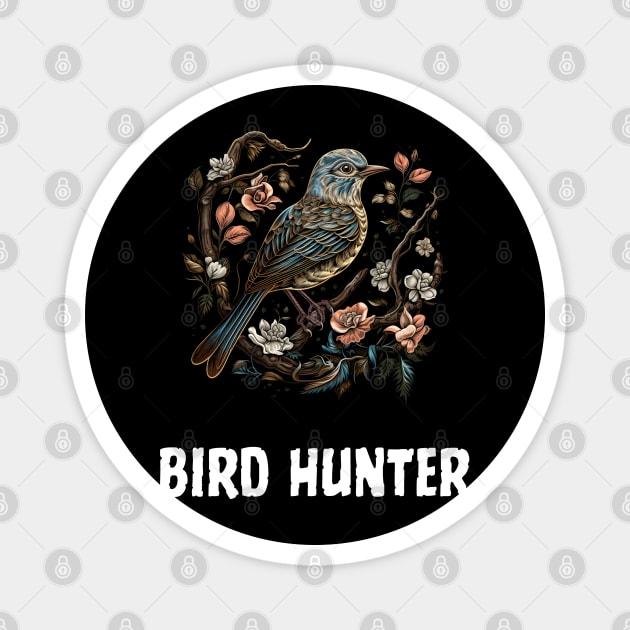 bird hunter Magnet by vaporgraphic